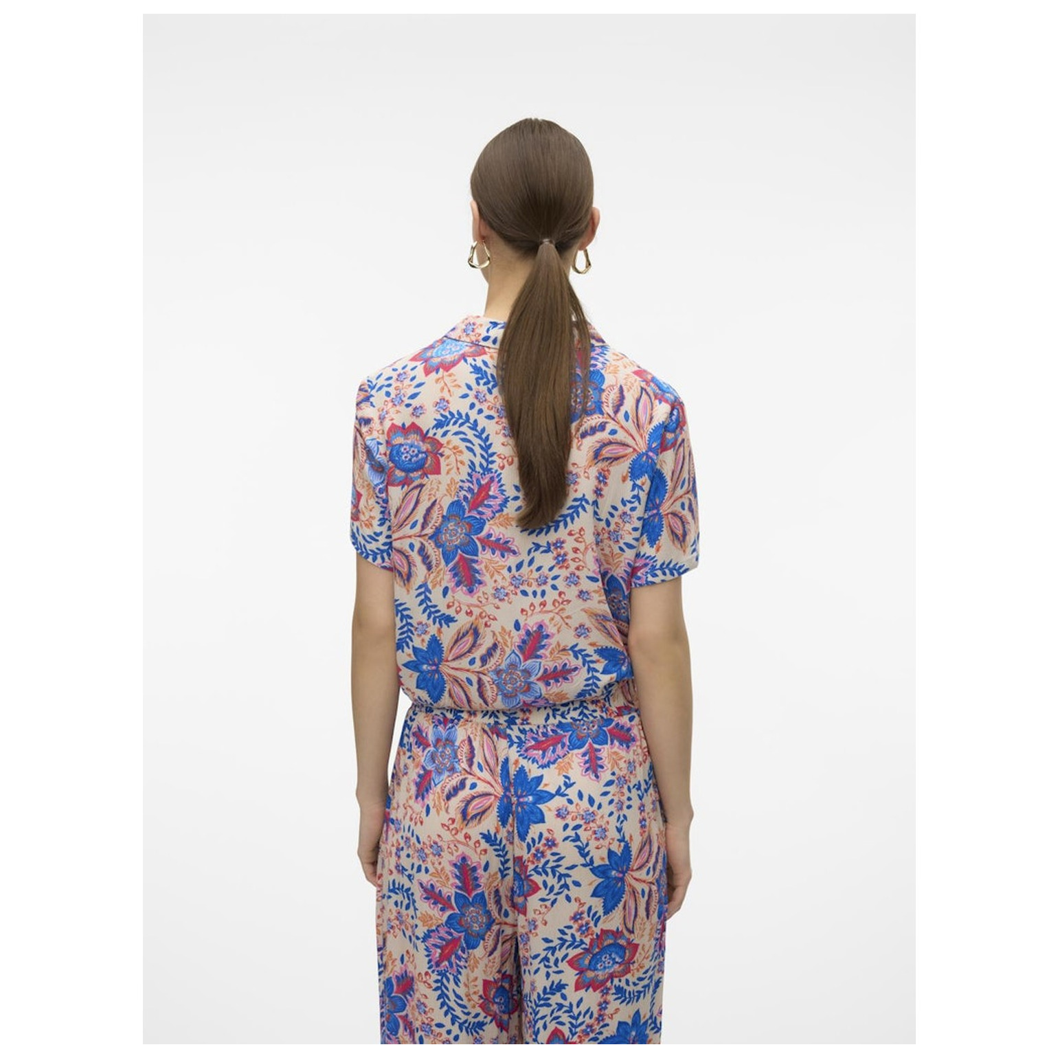 Vero Moda VMMENNY TIE SS SHIRT WVN GA