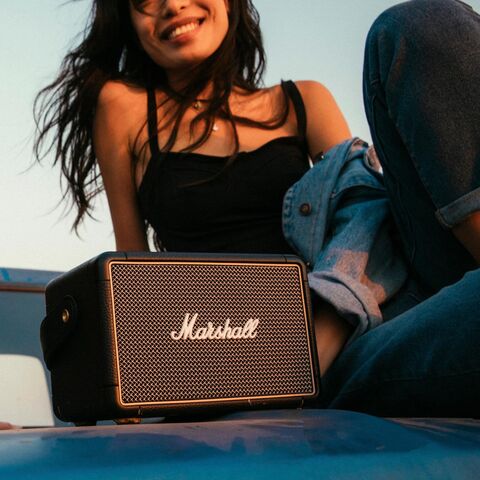 Marshall Kilburn II – compacte Bluetooth-luidspreker met legendarisch design Brass