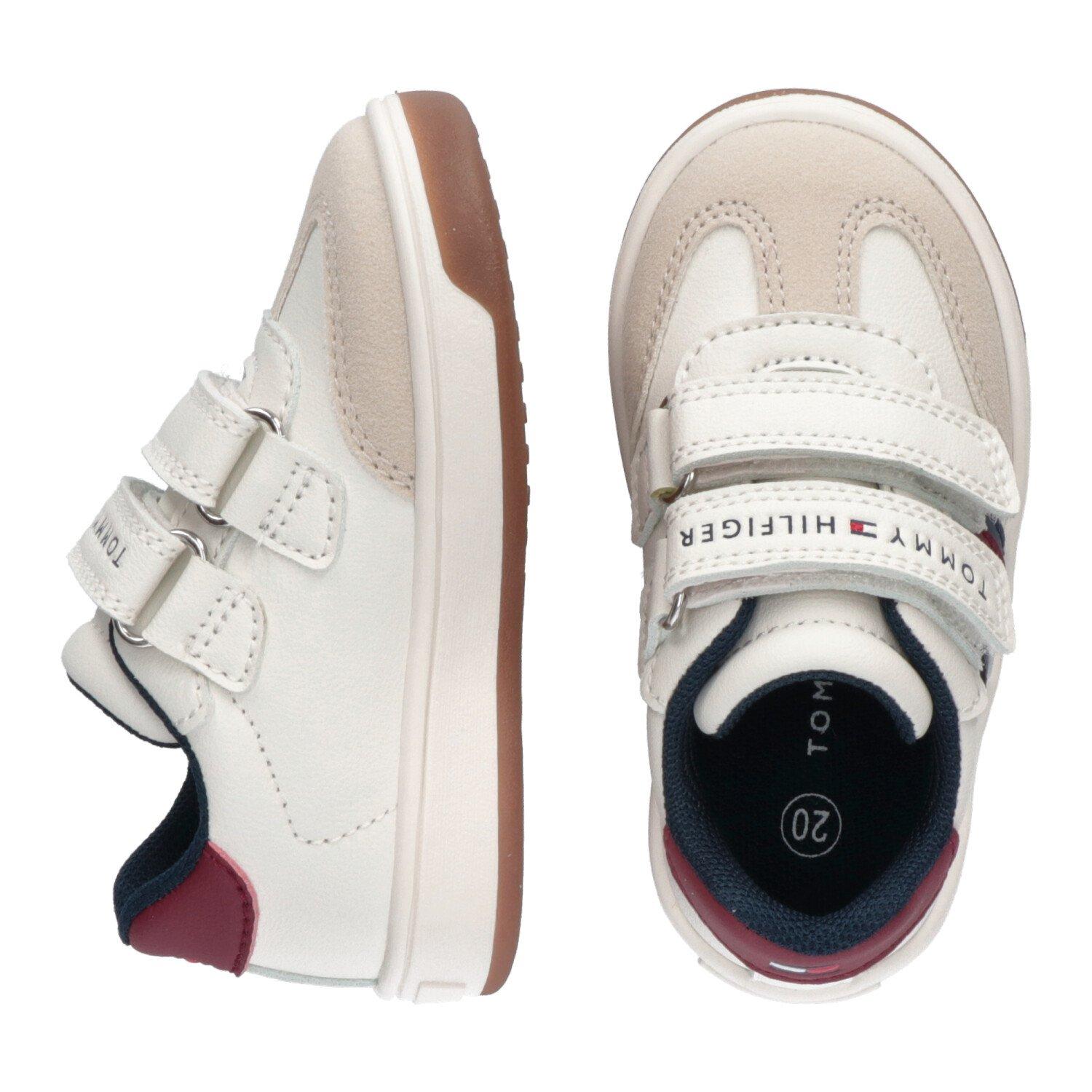 Tommy Hilfiger Flag Hook and Loop Sneakers Infants