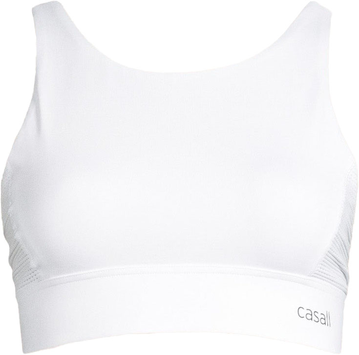 Iconic Adjustable Sports Bra White