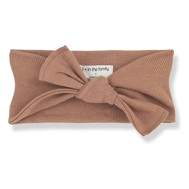 1+ in the family Bandeau Maik Côtelé | Abricot