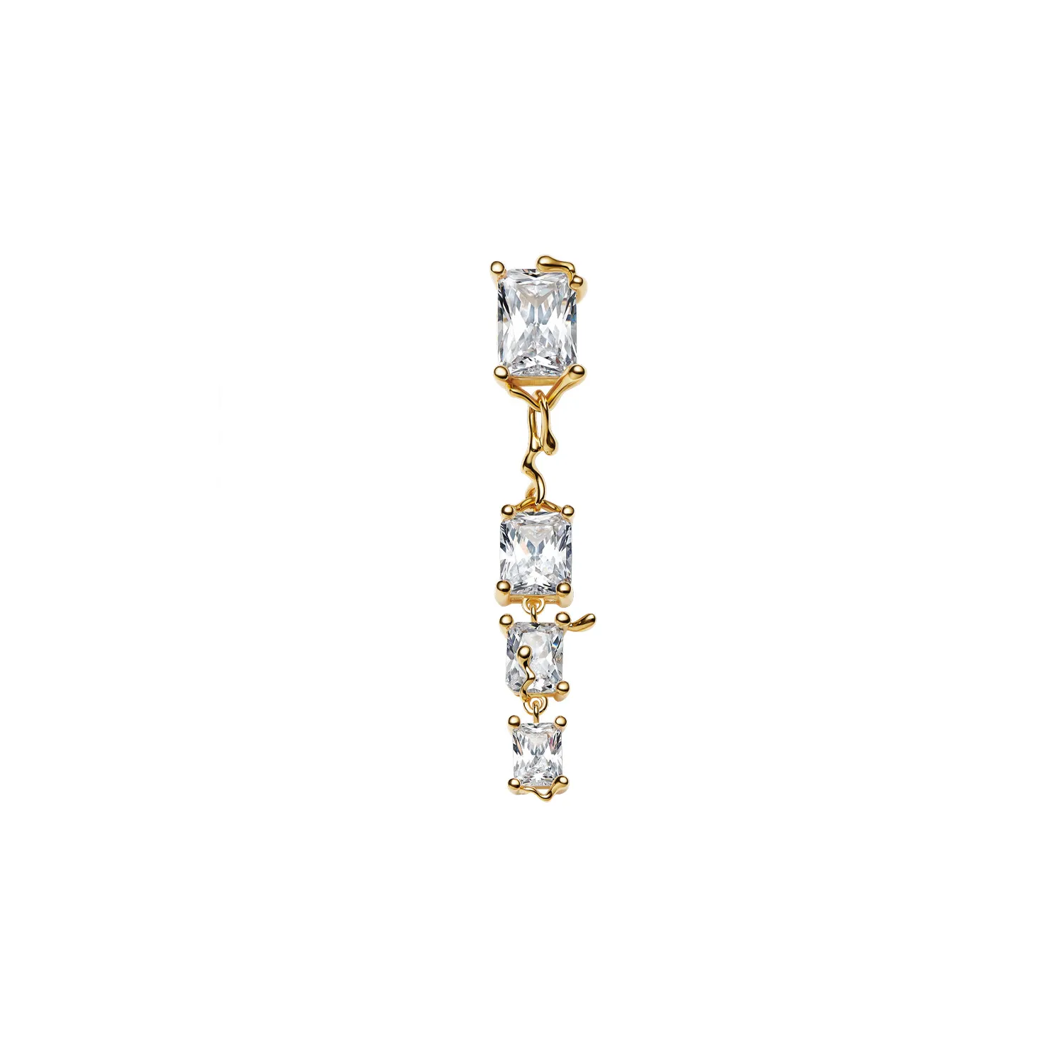 Maria Black Roppongi Chandelier Øreringe 18 kt. Forgyldt Sølv 101070YG