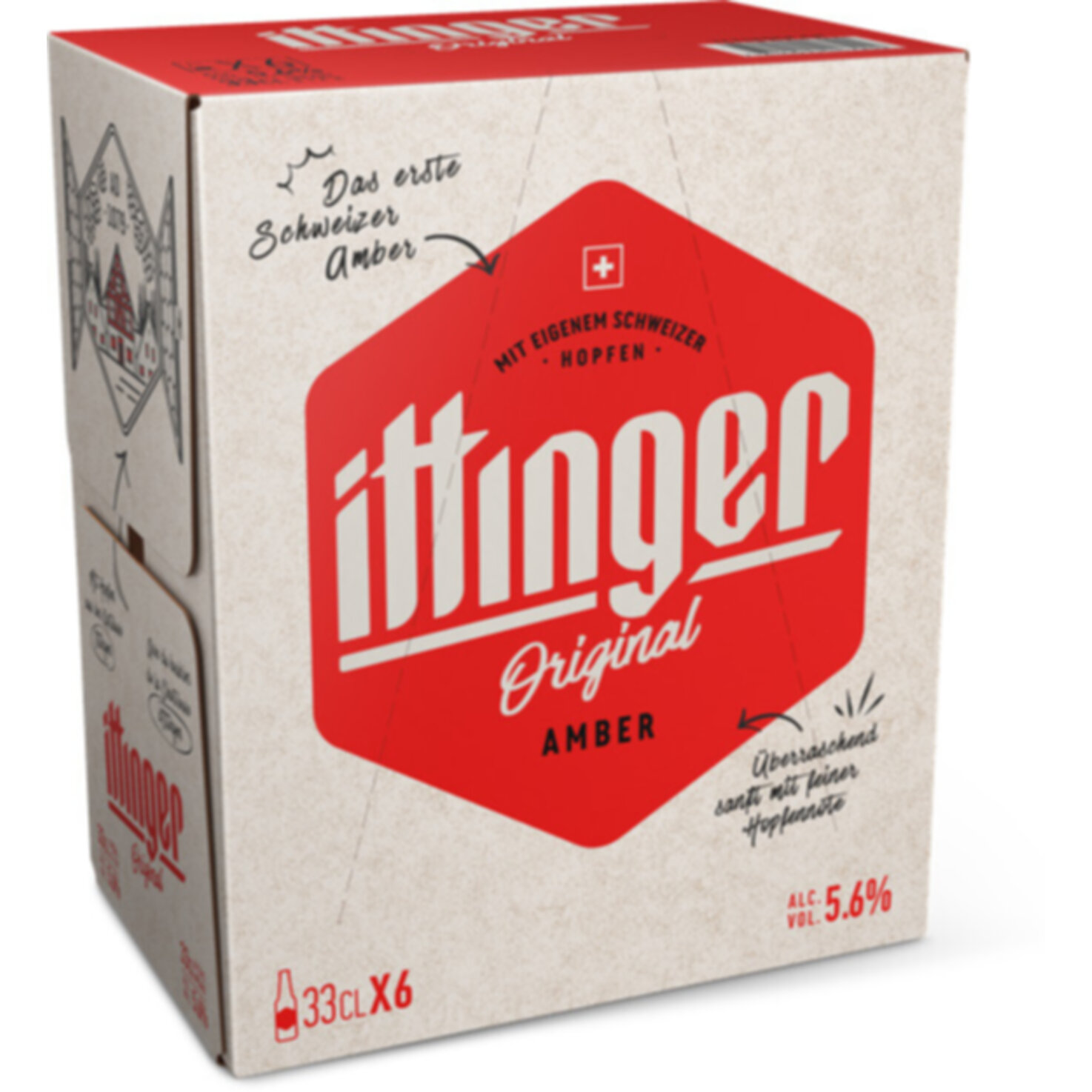 Ittinger Original Amber 6x33cl -198cl