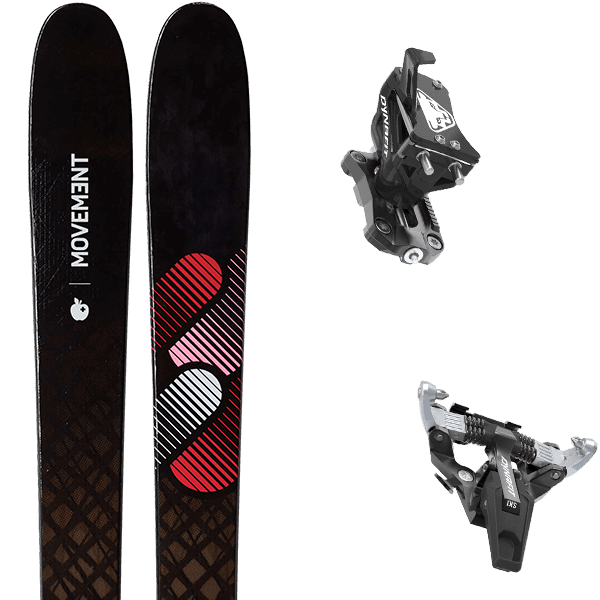 Pack ski de randonnée MOVEMENT SESSION 90 W + Fix
