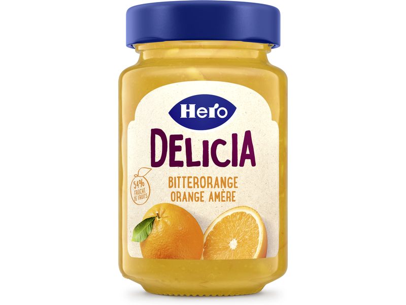 Hero Brotaufstrich Bitterorangenmarmelade 290 g Feiner Fruchtaufstrich aus Bitterorangen