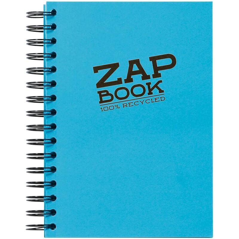 Zap Book carnet spiralé 160F A5 80g - Assortiment mixte