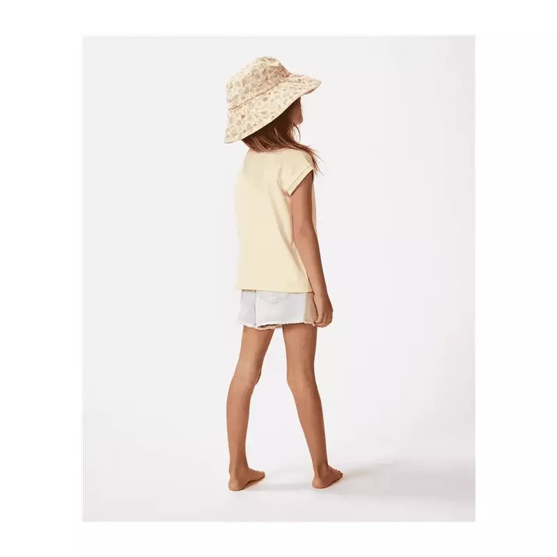 Teeshirt junior RIPCURL La Tropica Slogan Tee -Girl Bright Yellow