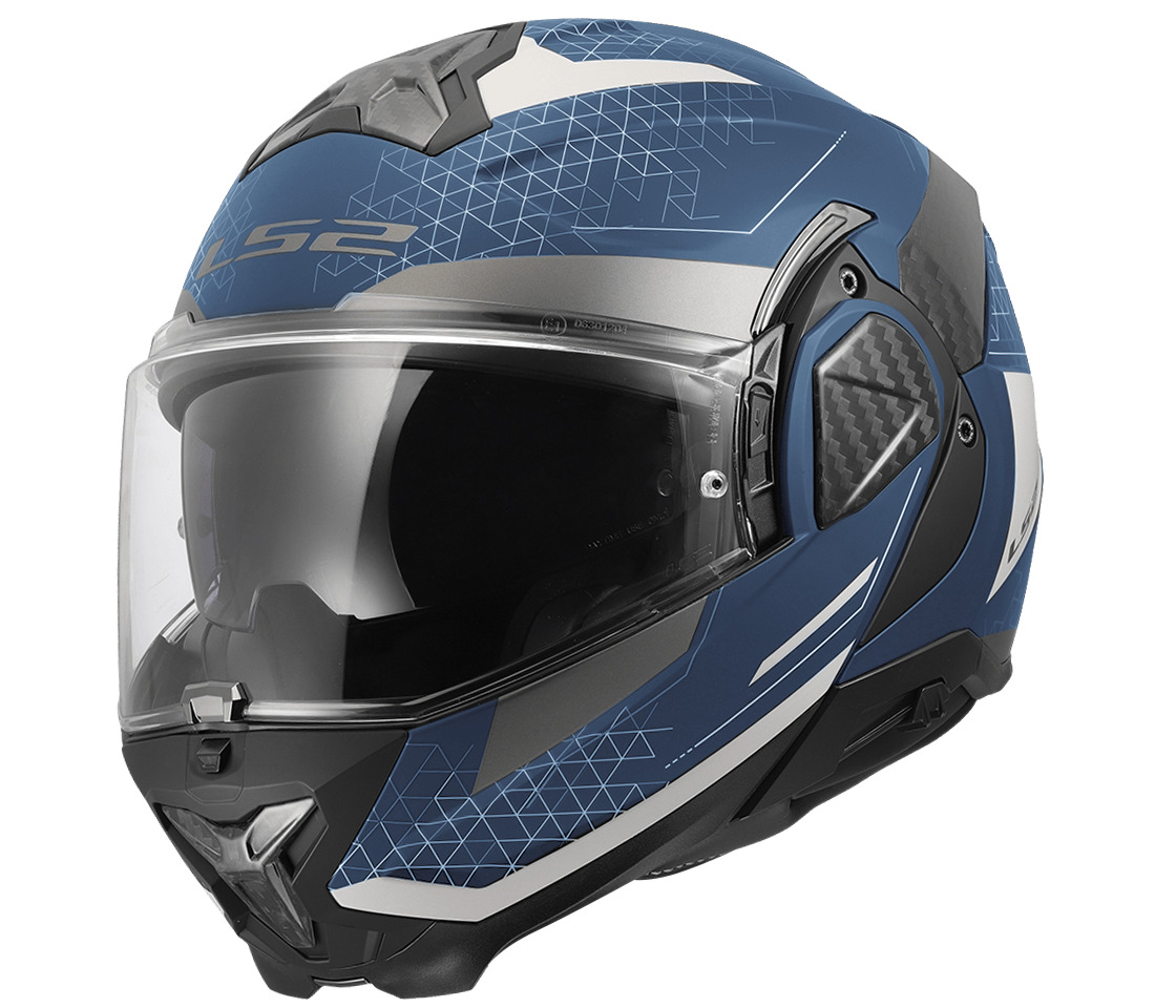 LS2 - Casque FF910 Advant II Astral Navy / Gris / Mat