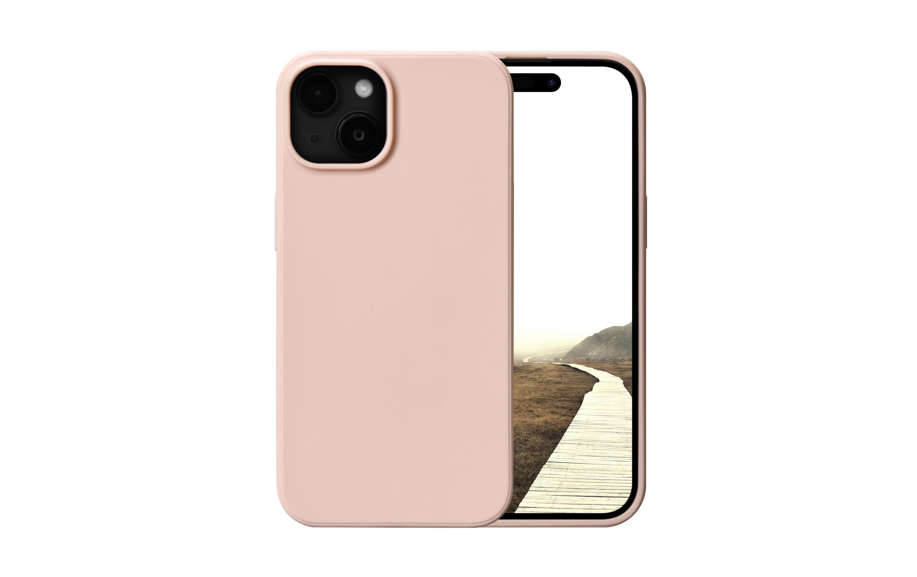 Back Cover Greenland iPhone 15 Plus Pink SandSchutzhülle für das Apple iPhone 15 Plus
