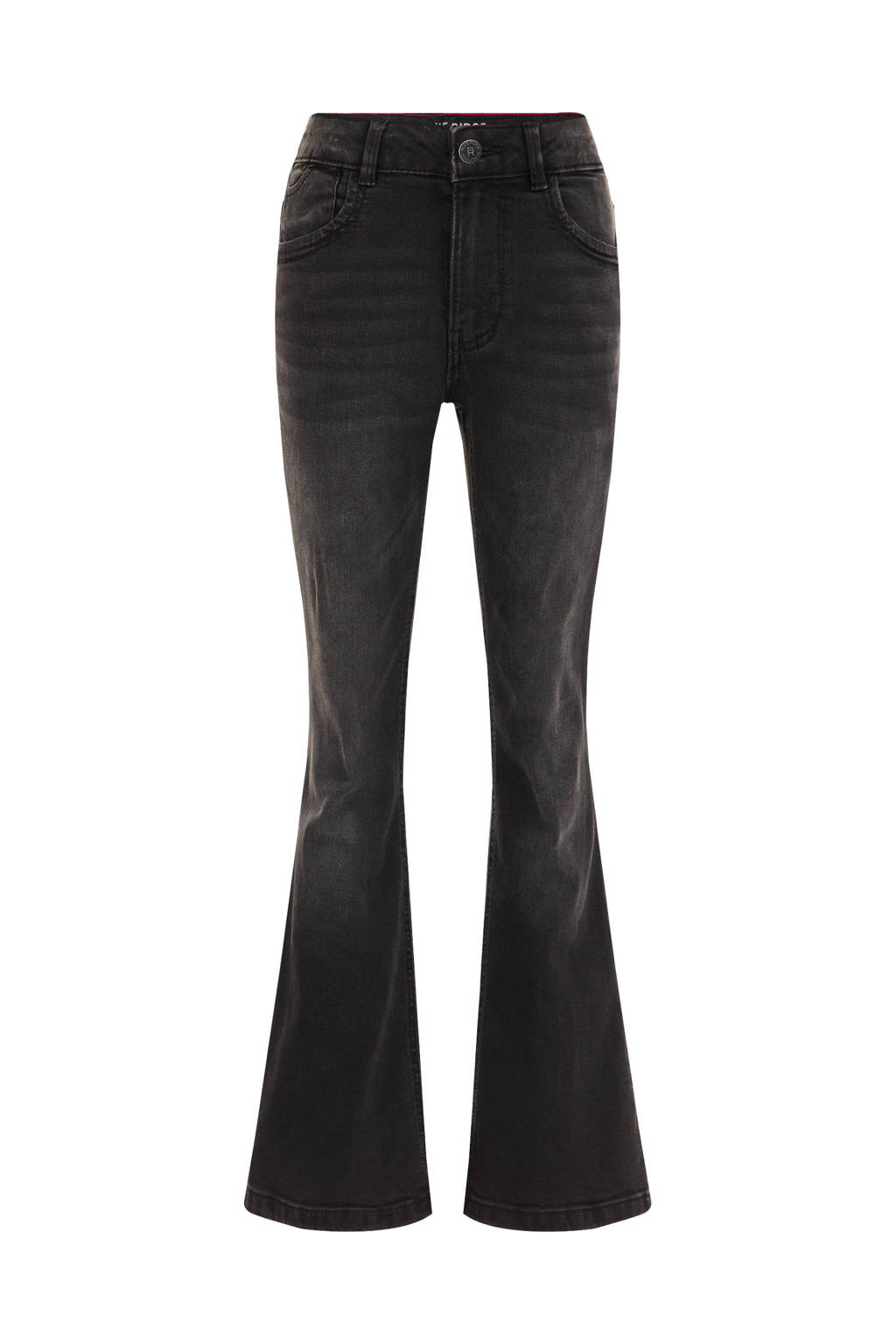 WE Fashion flared jeans black denim