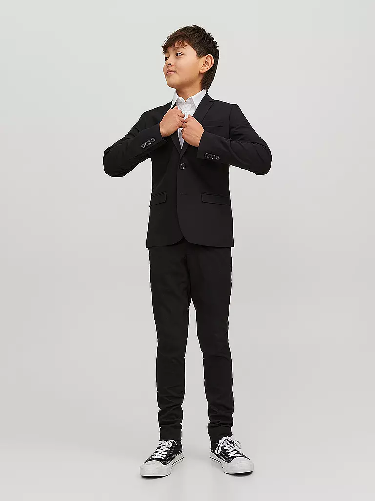JACK & JONES Jungen Sakko schwarz