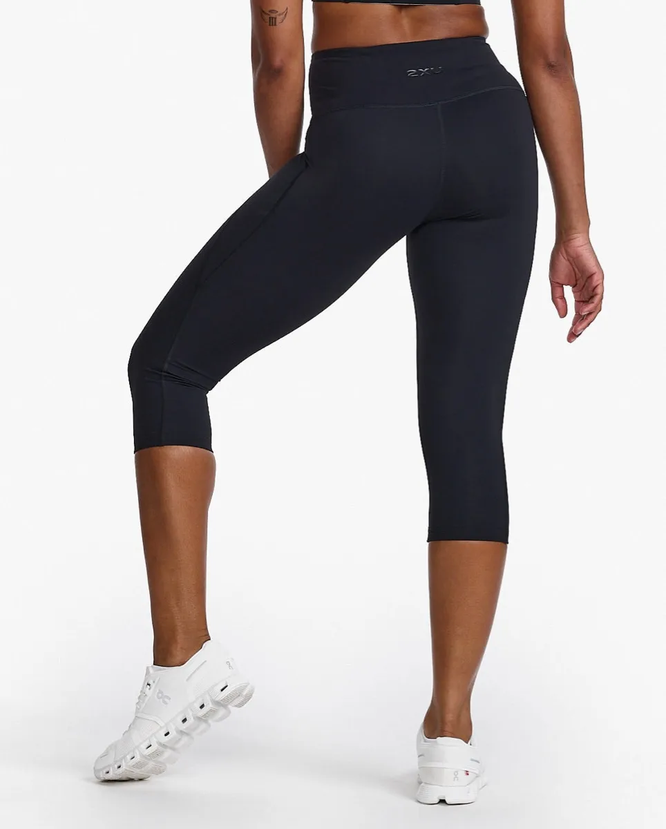 2XU Form Hi-Rise Comp 3/4 Tights Black/Black