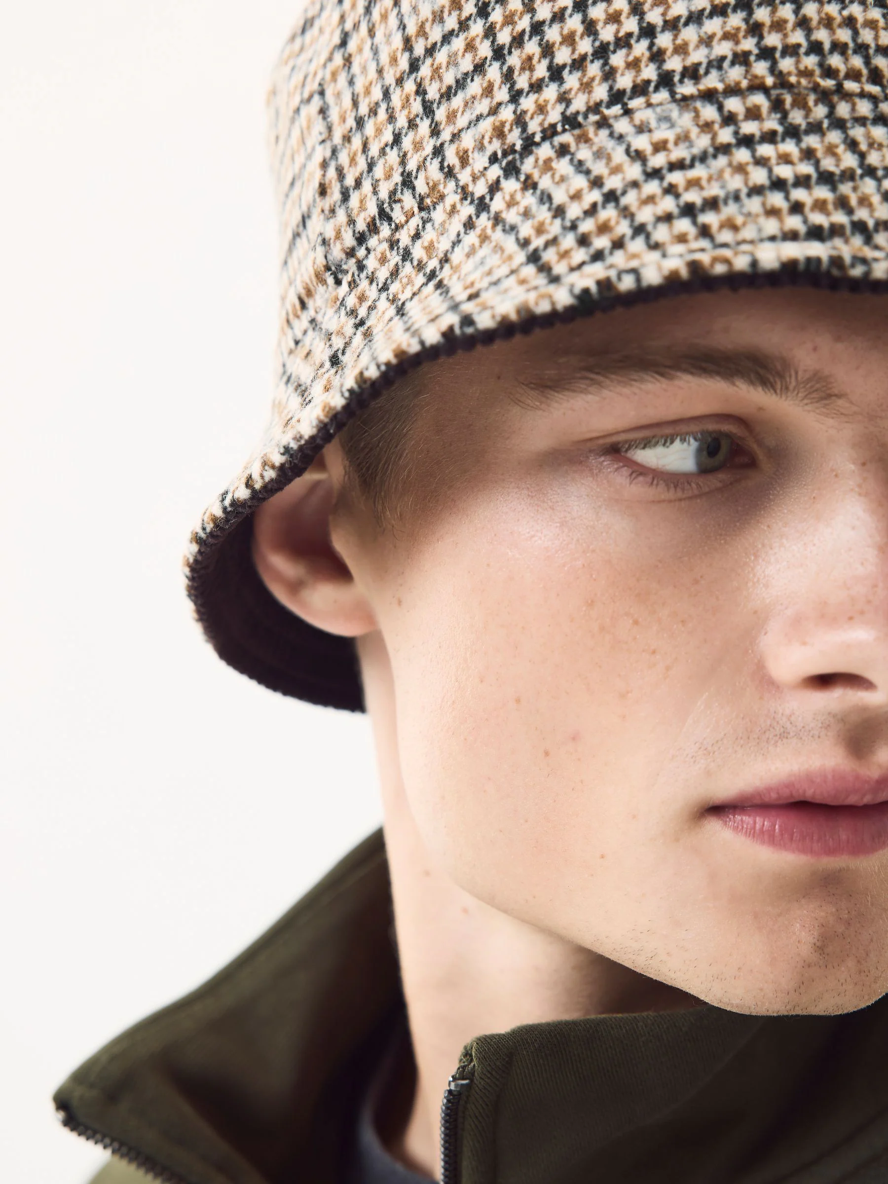 Multi - Check/Cord Reversible Bucket Hat