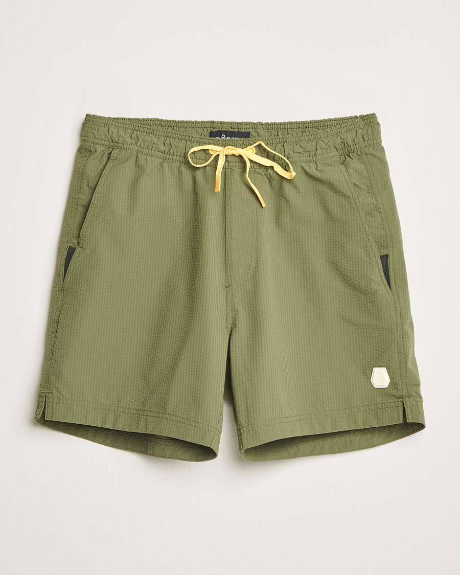 Sail Racing Tornado Striped Swimshorts Modern Green