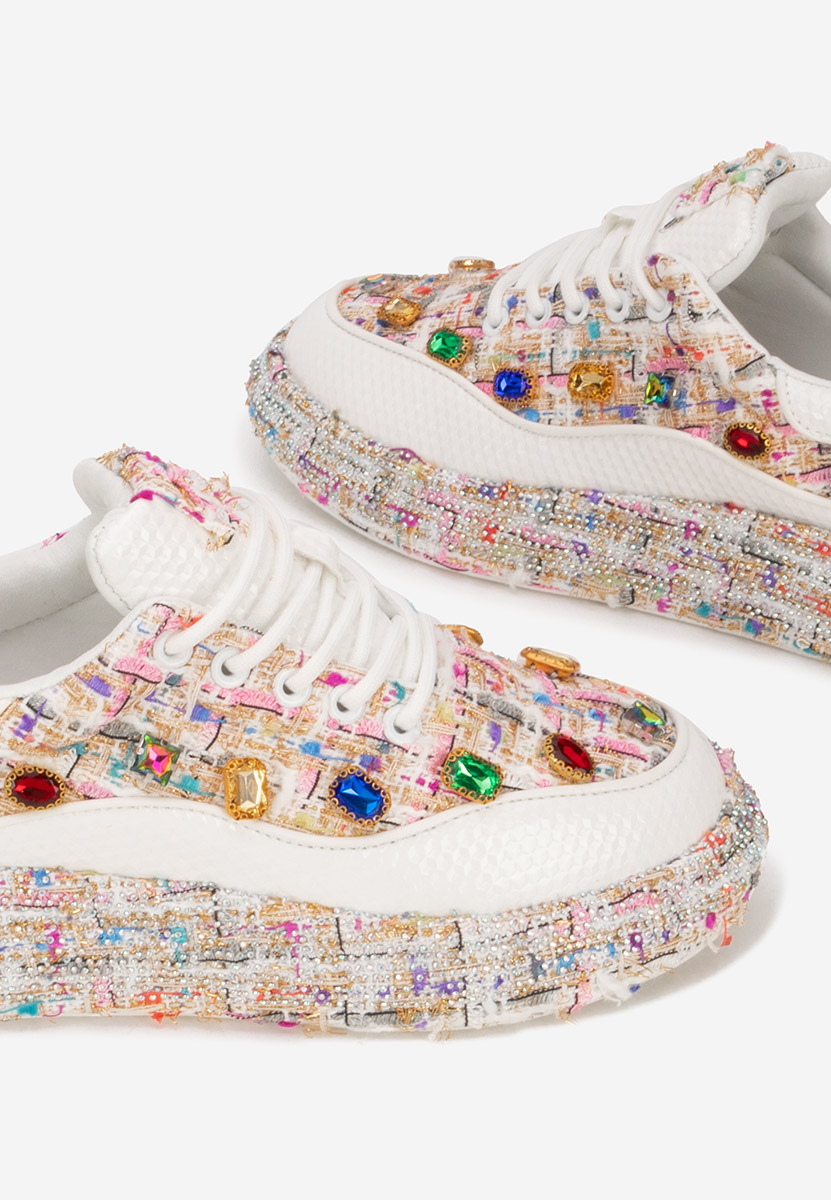 Baskets à plateforme multicolores Daneta