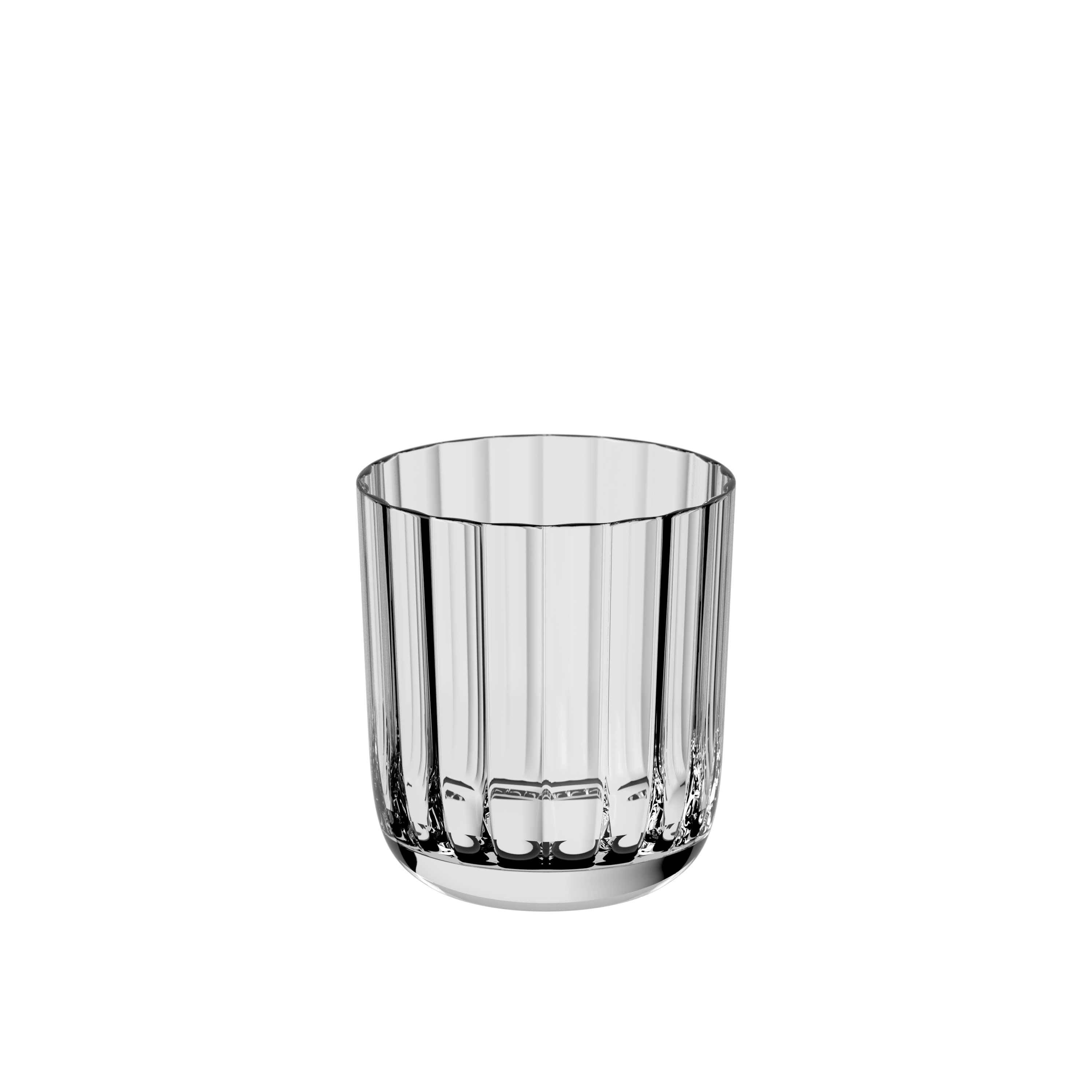 Rose Garden Water glass Clear, 8.5 oz, crystal glass