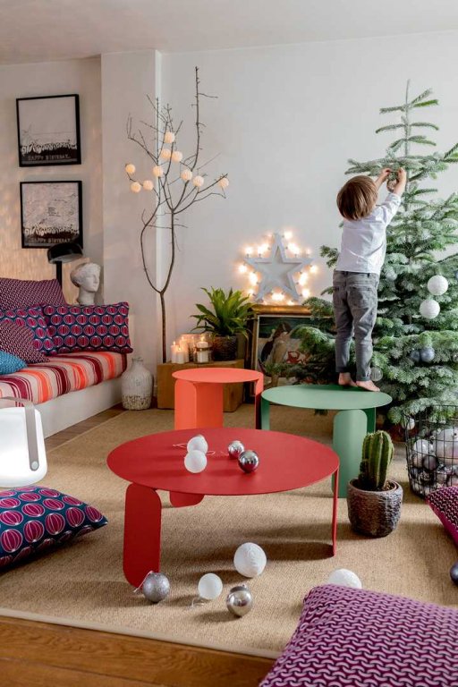 Fermob Bebop salontafel Ø 80cm Nutmeg