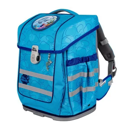 McNeill Schulranzen-Set ERGO COMPACTO, 5tlg. BUBBLE -Kollektion 2024-