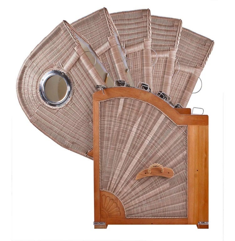 Strandstoel Rantum Teak PE Shell Design 562