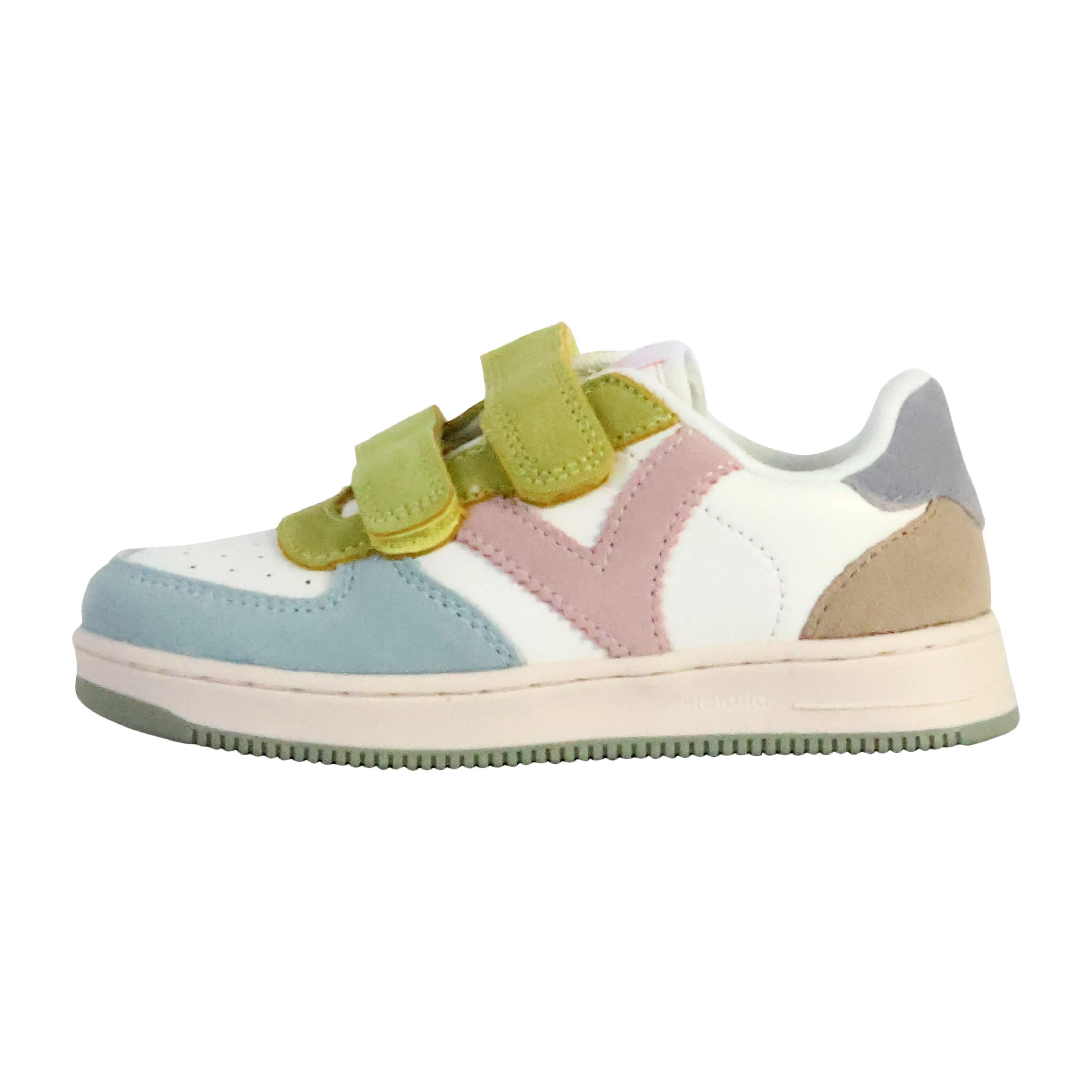 Basket cuir enfant | Multicolore