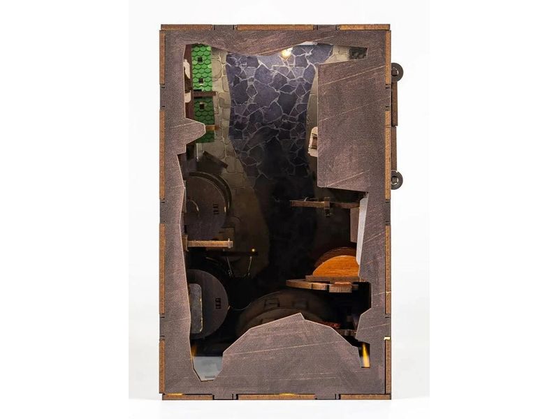 Revell Bausatz Diagon Alley Harry Potter Holzbausatz mit LED-Beleuchtung und Berührungssensor