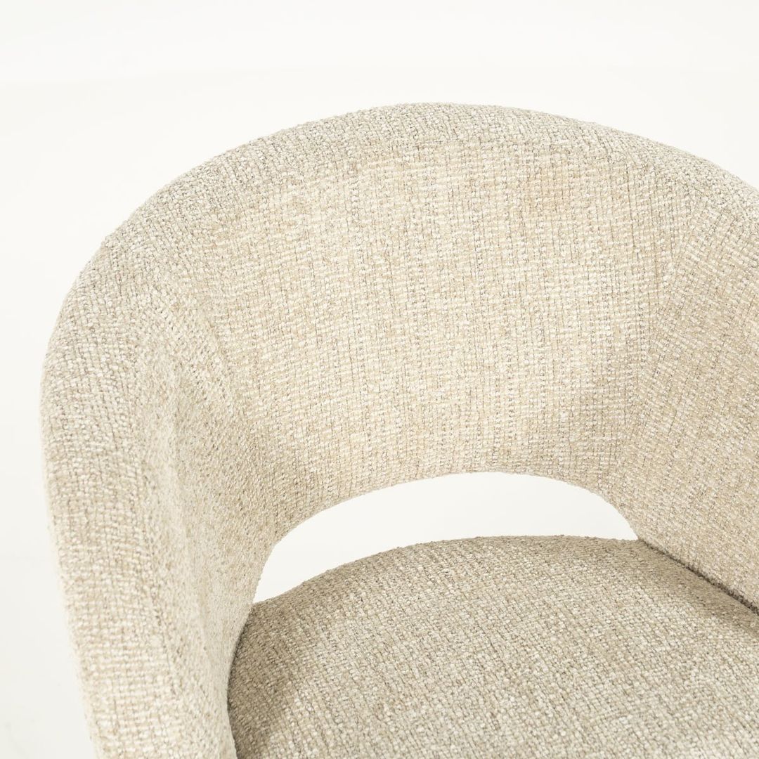 Eetkamerstoel Alissa Beige van Eleonora