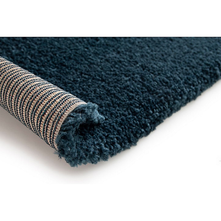 Tapis Coltrane GoodHome bleu foncé L.230 x L.160 cm