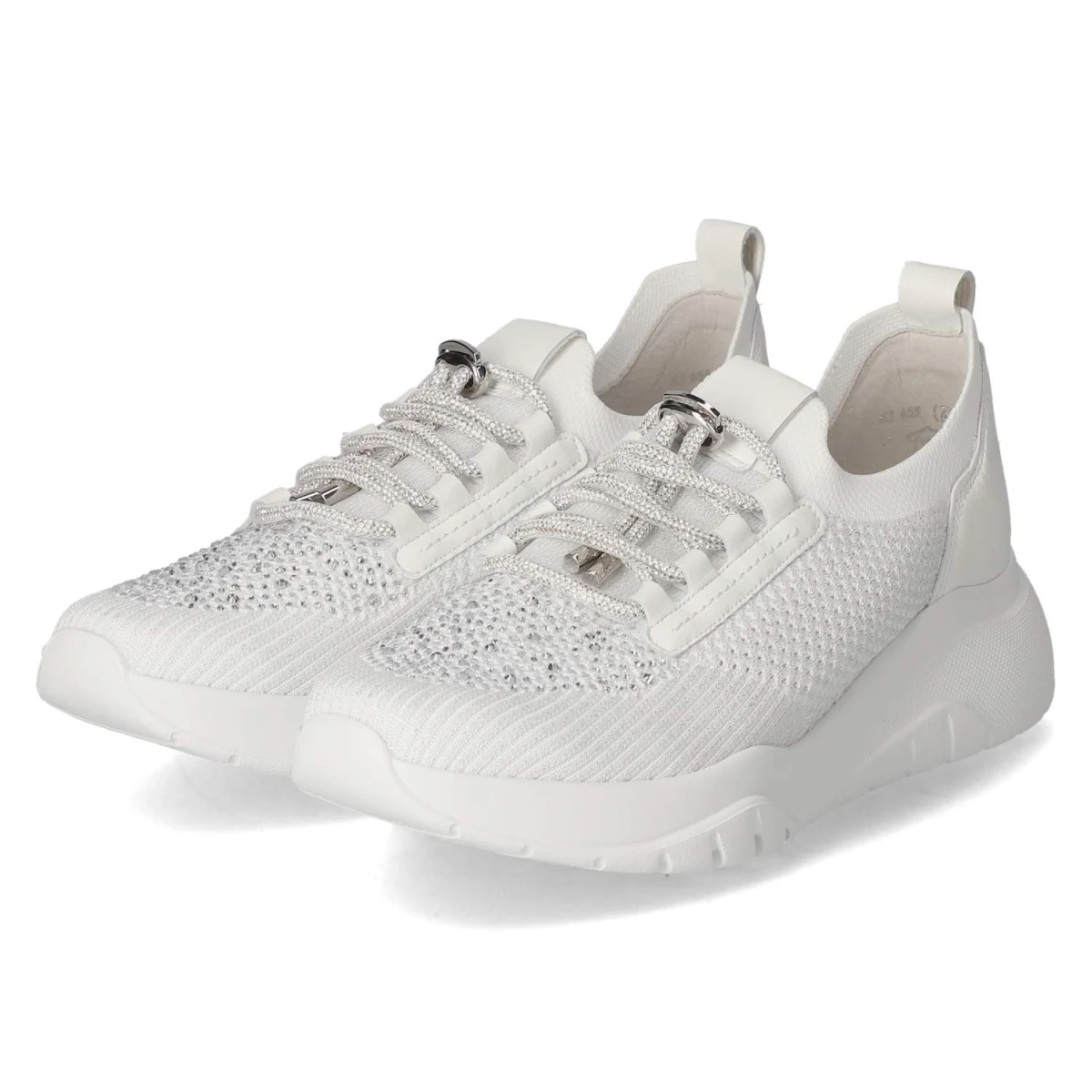 GaborLow Sneaker - weiss (Glitter)
