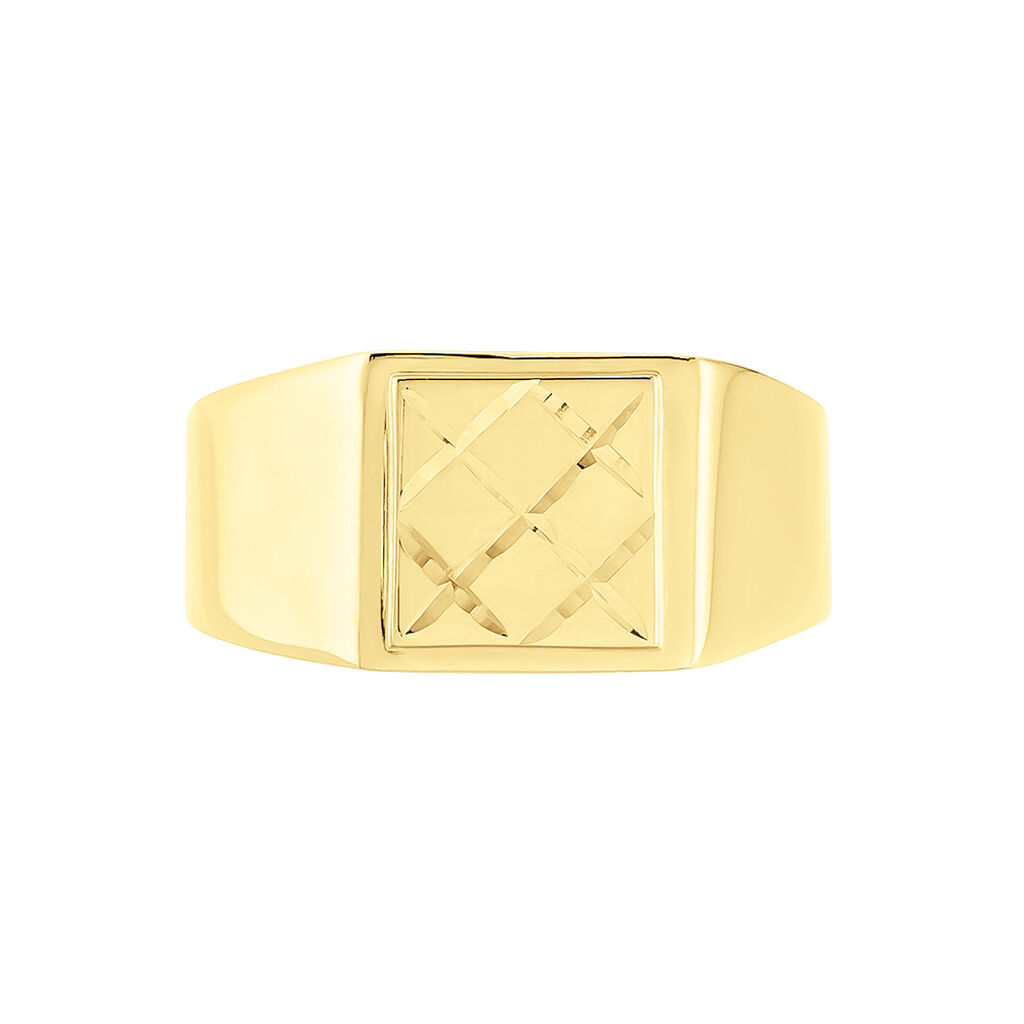 Chevalière Chus Or Jaune