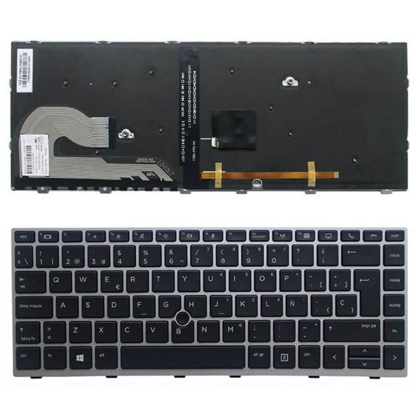 Teclado para Portatil HP Elitebook 745 G5 745 G6 840 G5 840 G6 (espanhol ) - TEC0629