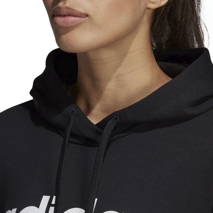 adidas Essentials Linear OH Hoodie Sort