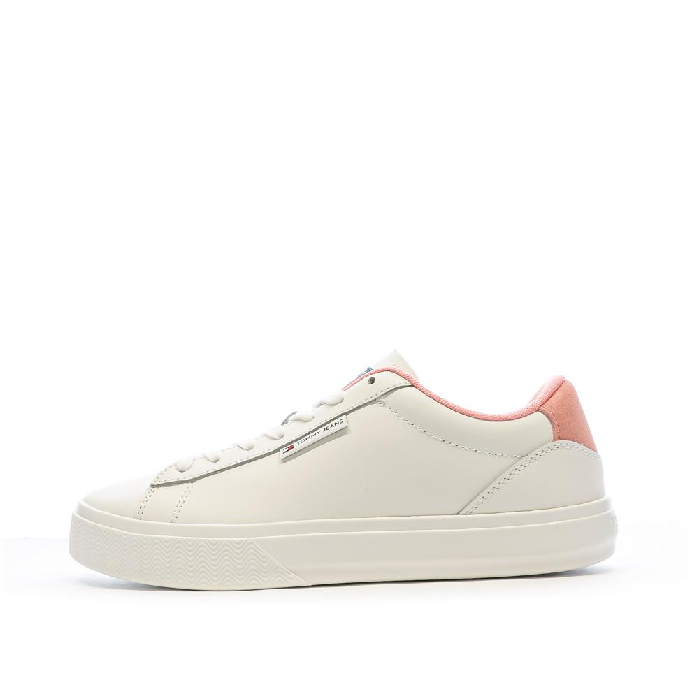 Tommy Hilfiger Baskets Blanches Femme Tommy Hilfiger Cupsole Sneaker