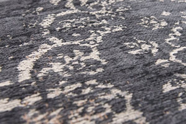 Vloerkleed Mineral Black 8263 Fading World Medallion  | Louis de Poortere