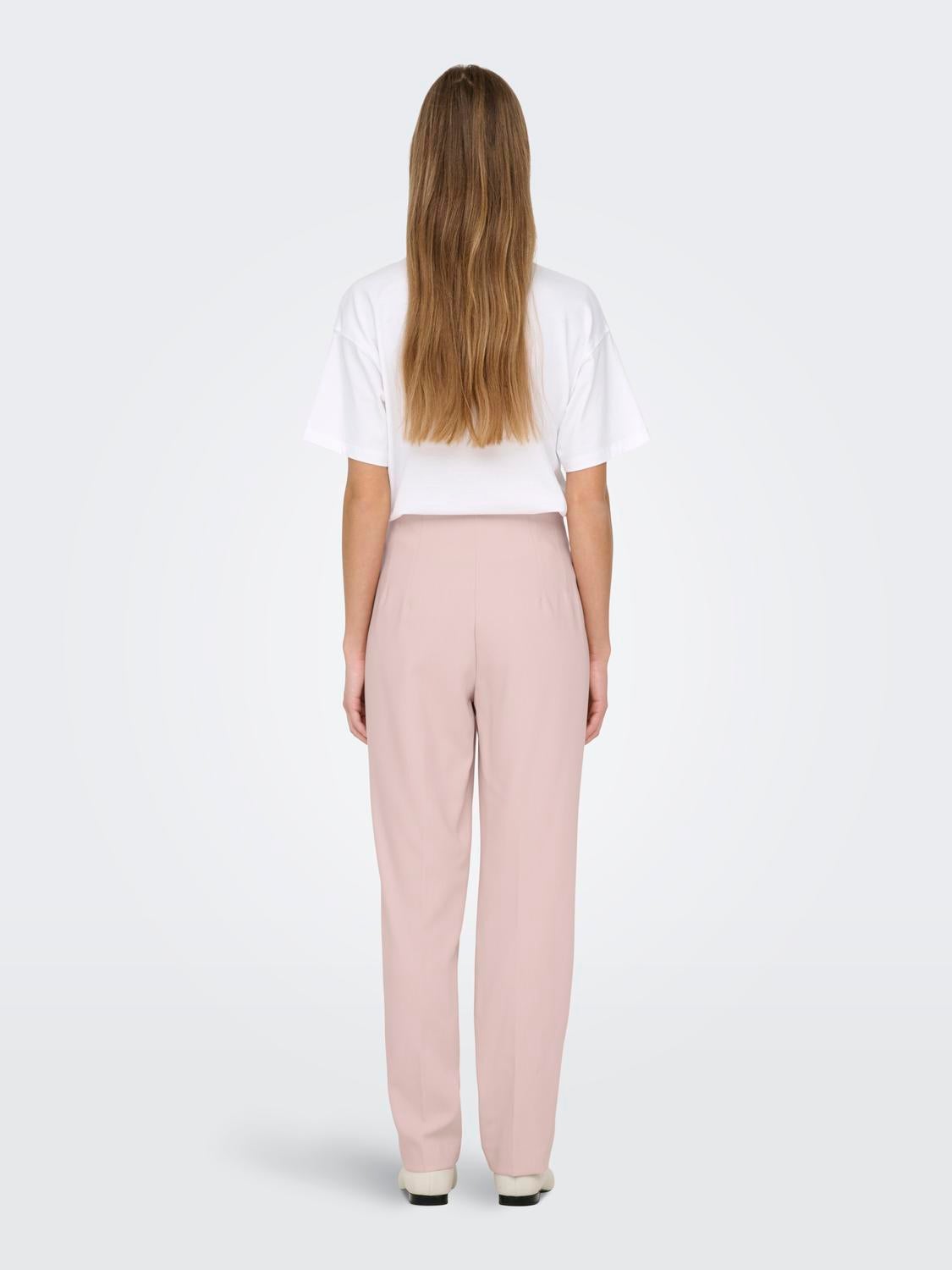 ONLRAVEN Hohe Taille Normal geschnitten Hose Violet Ice