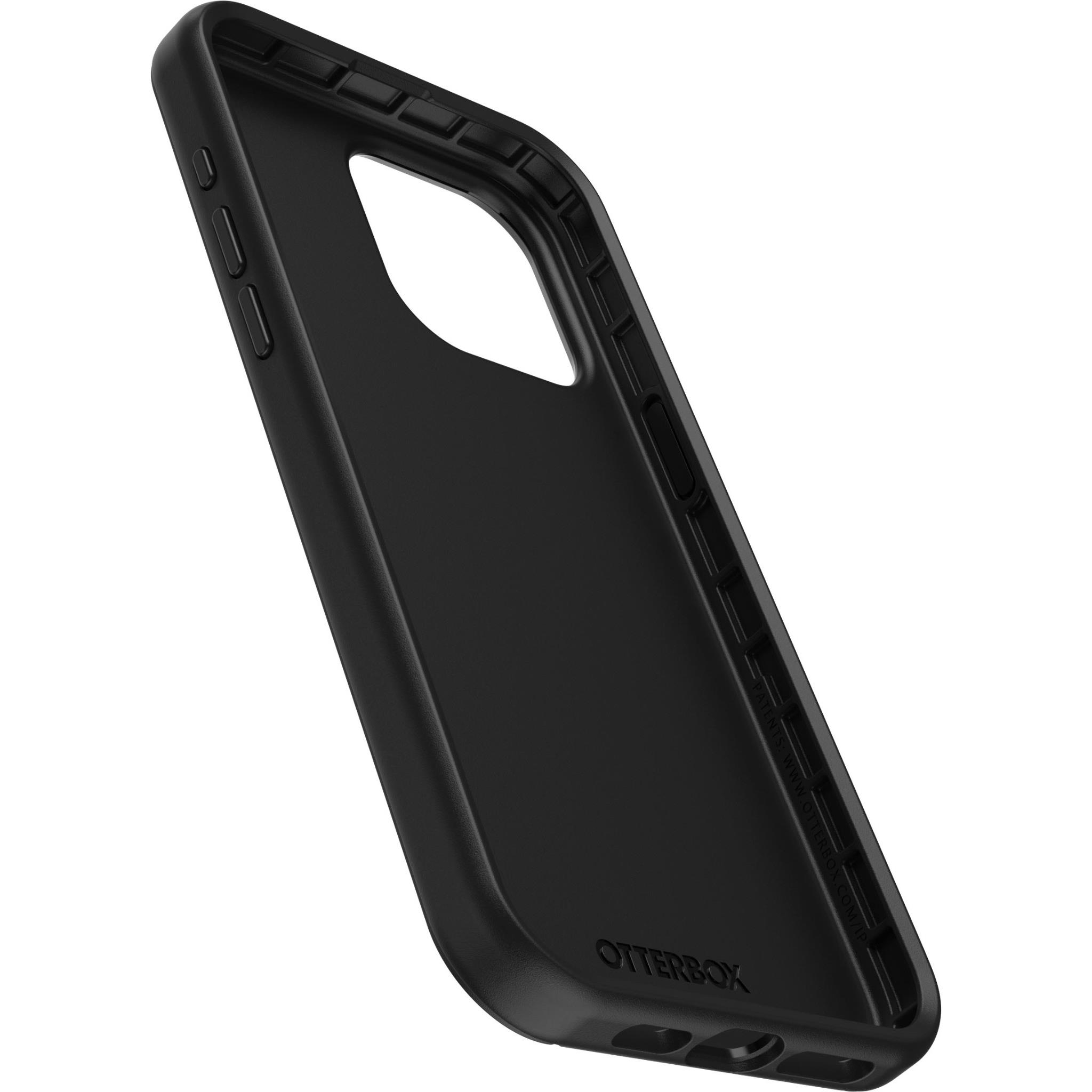 iPhone 15 Pro Max Hülle Symmetry Series Recycelter Kunststoff (77-92631) - Schwarz
