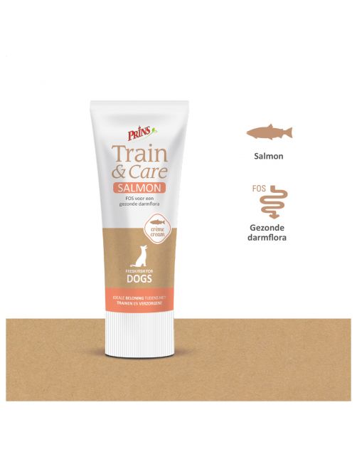 Prins Train & Care Dog Paté - Hondensnacks - Zalm 75 g