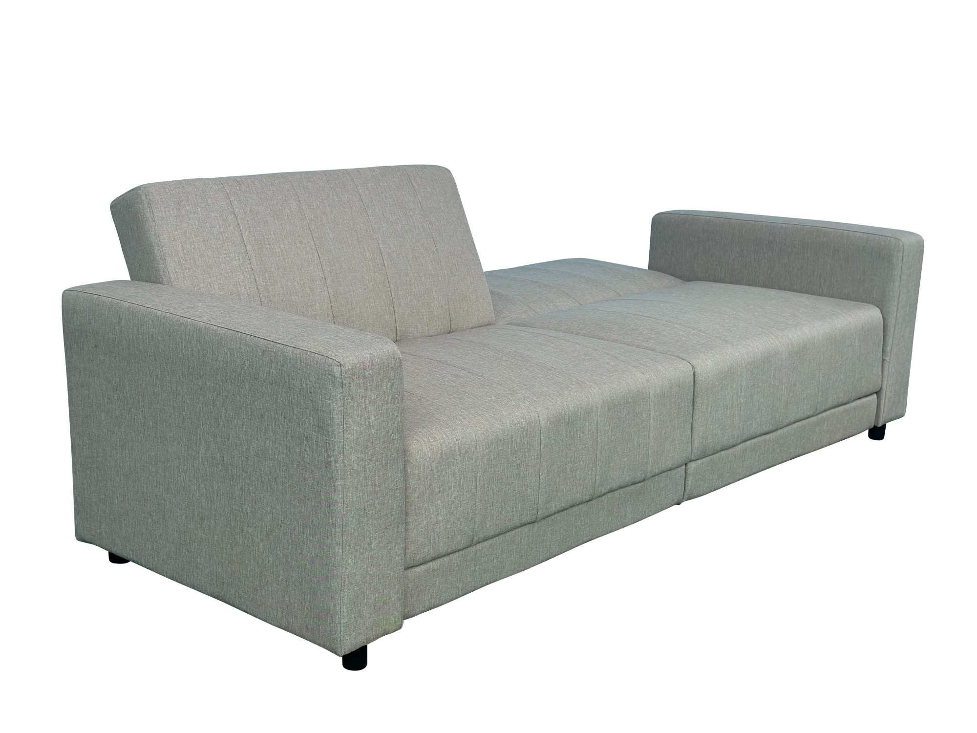 Dorel Home 3-Sitzer »Allie II Schlafsofa 225 cm« Bett-Funktion (108/190cm), Rückenlehne 2-teilig, mit Steppung