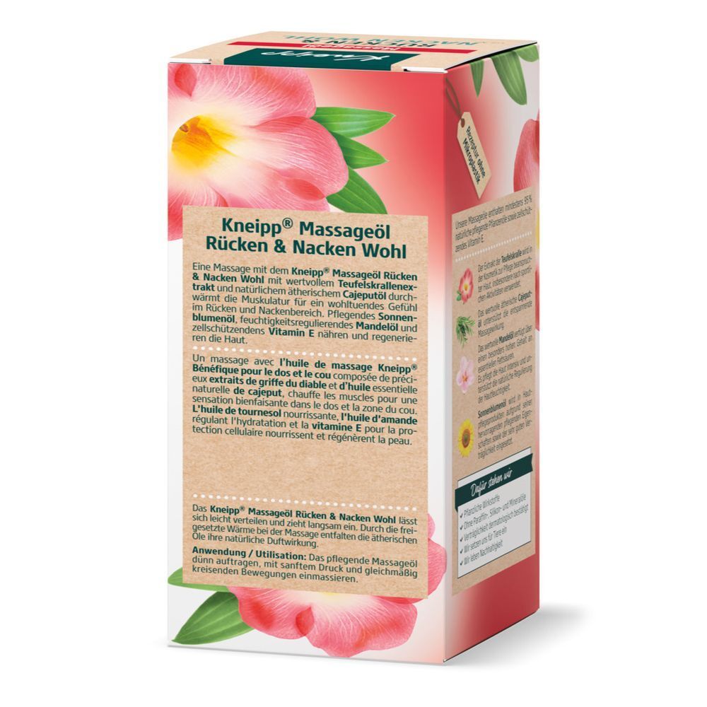 Kneipp® Massageöl Rücken & Nacken Wohl