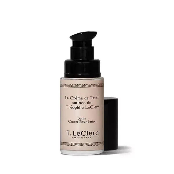Base Líquida Antienvelhecimento T.LeClerc Teint nº 01 Marfim Acetinado 30ml