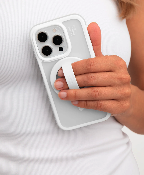 iPhone 16e / 15 MagSafe Hardcase Hülle Bumper Case Recycled (IDBPCMS-I2361-517) - Cloudy White