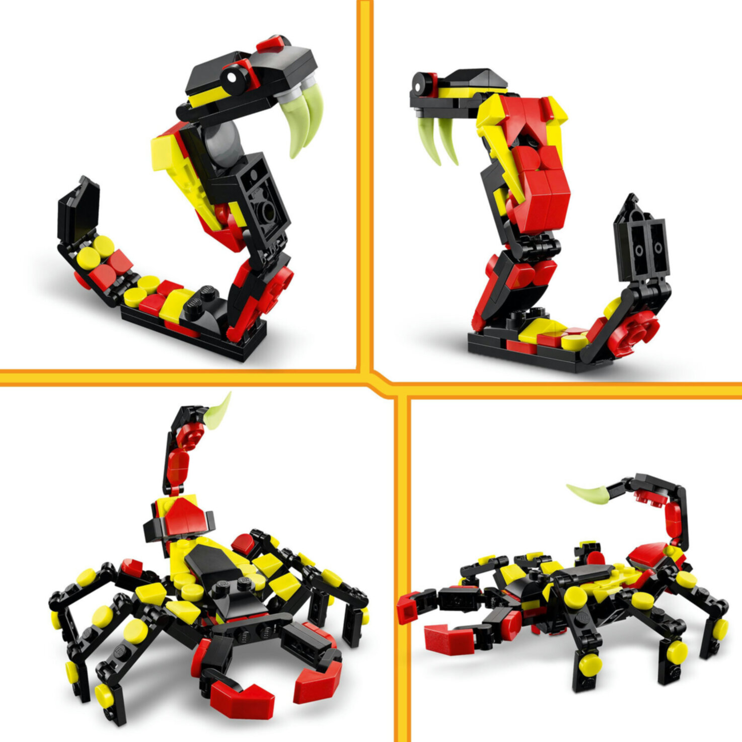LEGO® Creator 31159 3in1 Wilde Tiere: Überraschungsspinne ab 7 Jahren