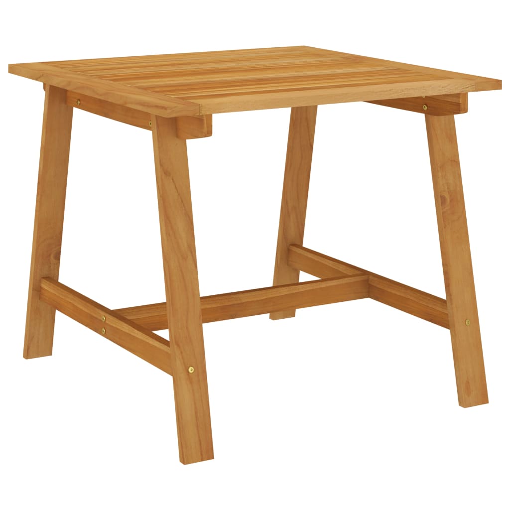 Mobilier de salle à manger de jardin 5 pièces bois d'acacia solide