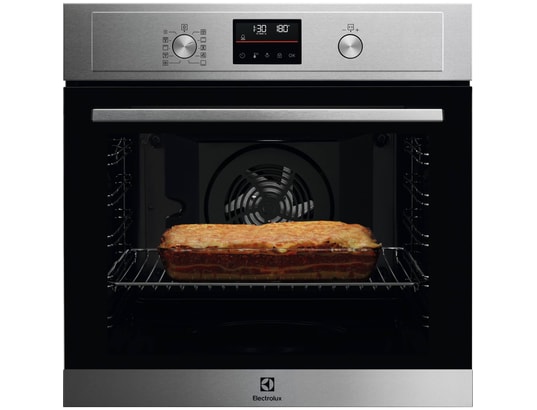 ELECTROLUX - Four encastrable pyrolyse EBF4P46X Série 600 , Inox anti-trace, 72 litres