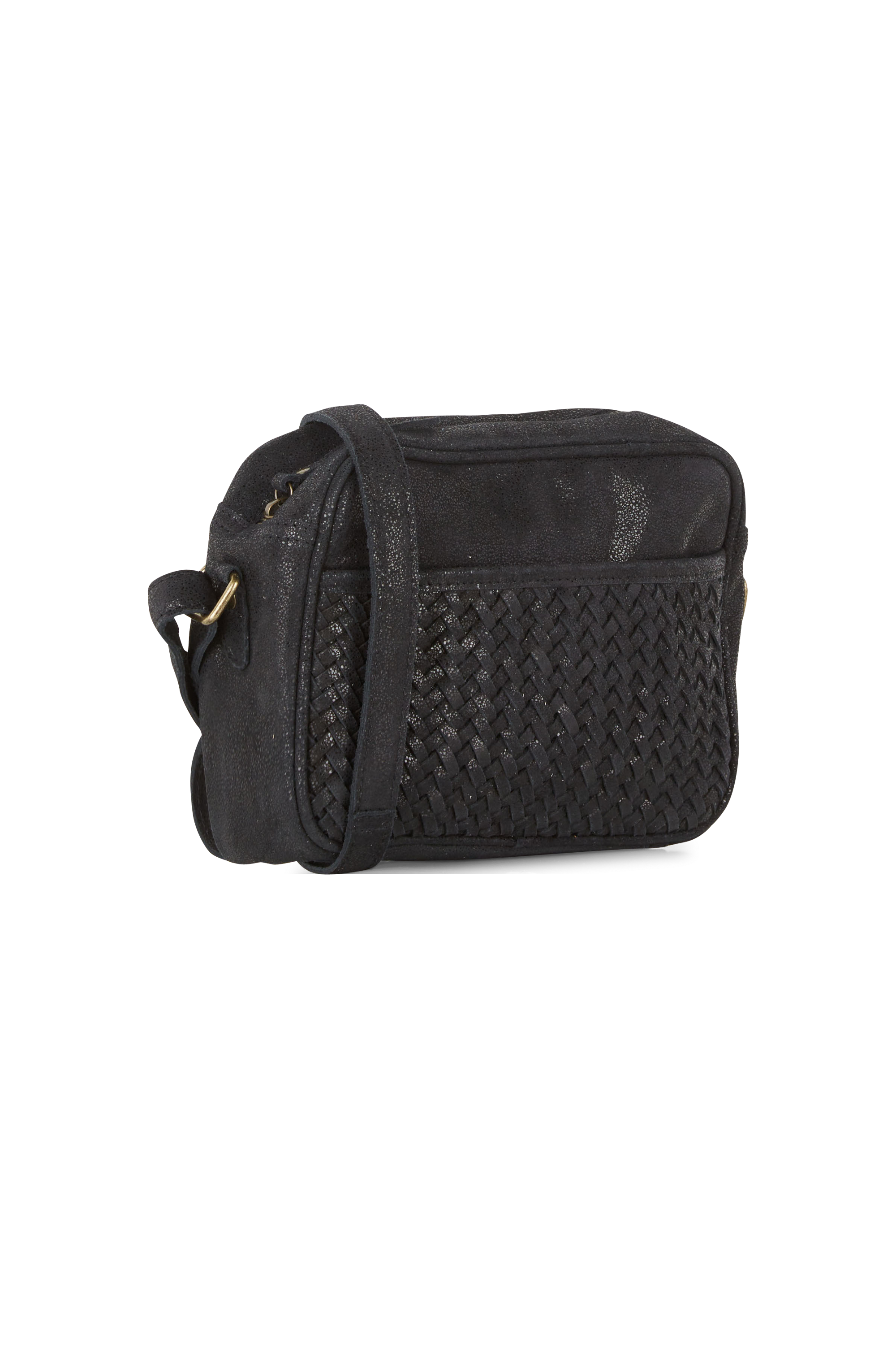 PIECES Sac bandoulière  PCHALLIE SUEDE CROSS BODY FC Noir