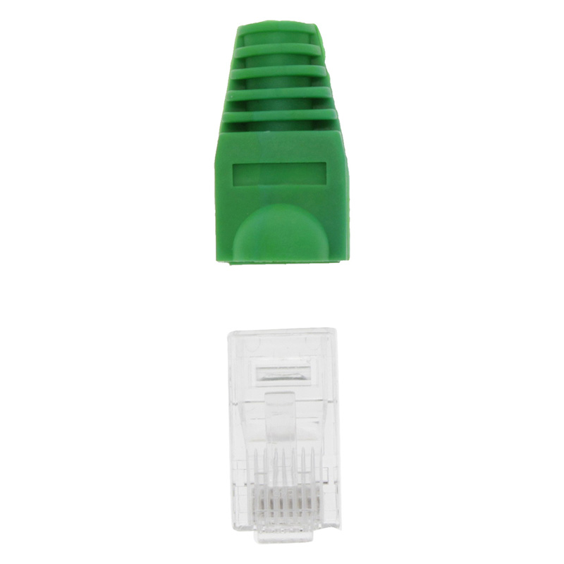 UTP 6 connectors en kappen 8P RJ45/6