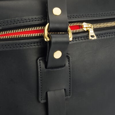 Croots Leder-Laptop-Tasche