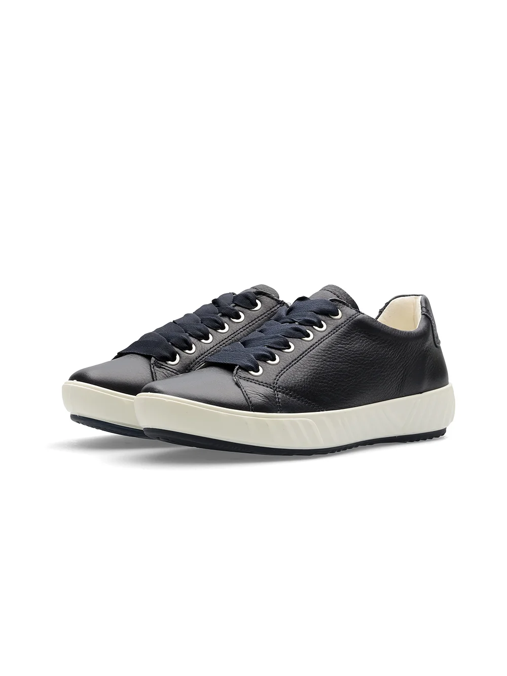 Schnürschuh Avio blau