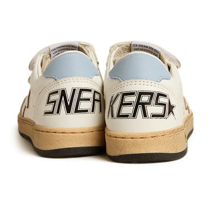Golden Goose Baskets Scratchs Ballstar | Bleu ciel