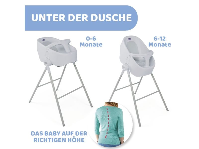 Chicco Badesitz Bubble Nest Cool Grey Babybadewannensitz – ein perfekter Begleiter für das Baden