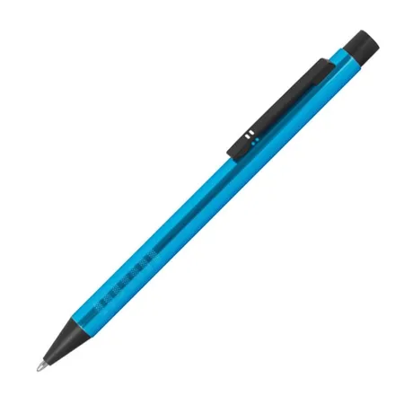 Macma Kugelschreiber aus Metall, Farbe: türkis